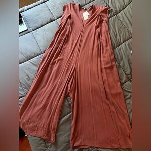 Travis Oestreich 60” CLARKE Tan Caftan/Romper